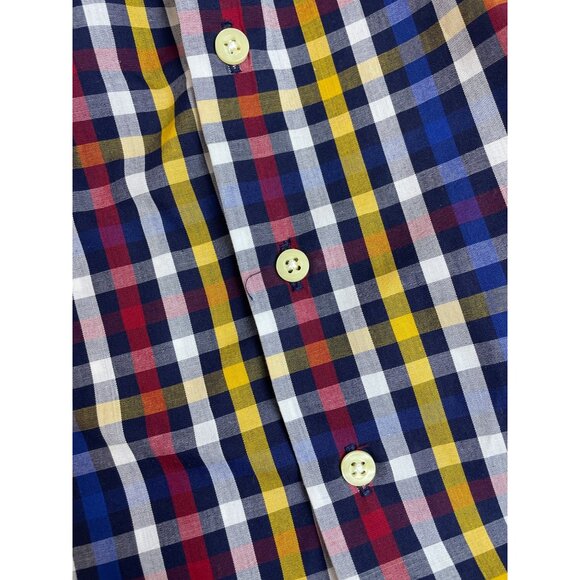 Izod Toddler Boys Plaid Button-Down Shirt Multicolor Sz 3T - Picture 3 of 5